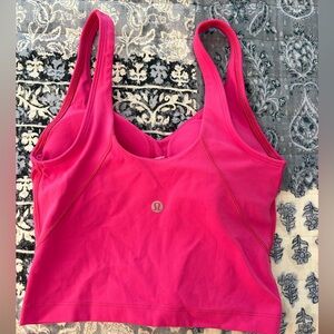 Pink Lulu Align Top